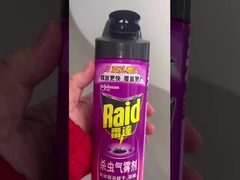 válvula de insecticida a base de alcohol de agua