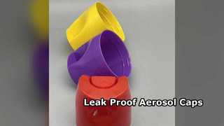 Tapas de aerosol duraderas Embalaje seguro