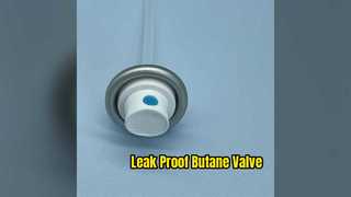 Sello a prueba de fugas de válvula de gas butano