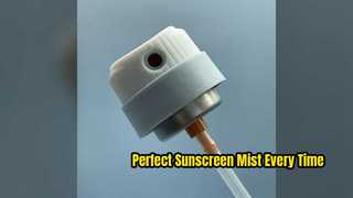 High Performance Sunscreen Aerosol Valve for Even Mist