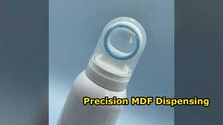 Dispensación de precisión del activador de válvula de MDF
