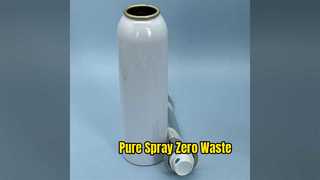 Sistema de bolsa con válvula de pulverización estéril