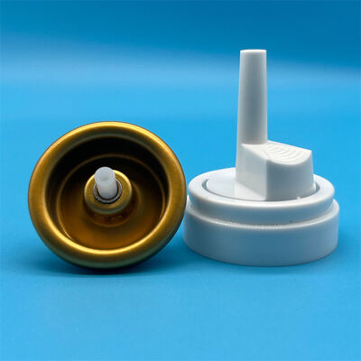 comprar Hair Mousse Inverted Aluminum Valve with Chemical-Resistant Seal for Salon Products Fabricación en línea