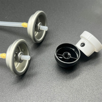 comprar 1 pulgada de estaño / válvula de aerosoles de aluminio para latas de spray corporal con rendimiento a prueba de fugas Fabricación en línea