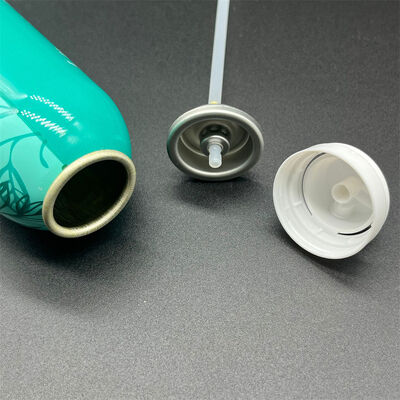 comprar Válvula de aerosoles de champú seco de cobertura completa con patrón de niebla de ángulo amplio, rendimiento libre de residuos y sello a prueba de fugas Fabricación en línea