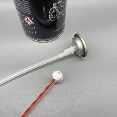 comprar Válvulas de aerosoles de dirección de 360 grados con actuador para lubricantes en latas de lata de aerosoles Fabricación en línea