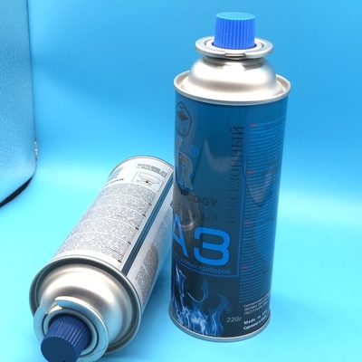 comprar La lata de estaño de gas butano de alto rendimiento para estufas portátiles. Fabricación en línea