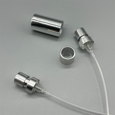 comprar Bombilla de perfumes de color plata de plástico de aluminio con tapa Dispensador chic para perfumes Fabricación en línea