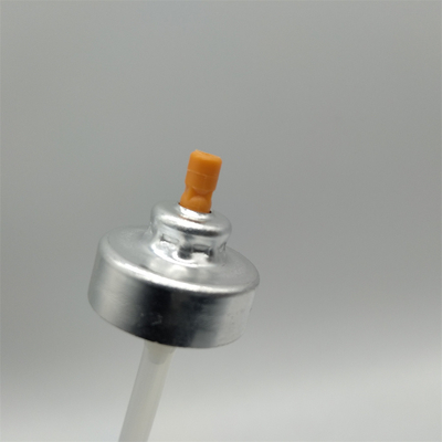 comprar Válvula de pulverización de aerosol de 1 pulgada con copa de montaje de hojalata/aluminio para aerosoles de color de cabello Fabricación en línea