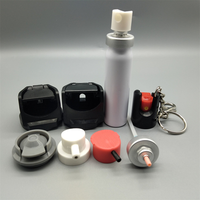 comprar Actuador de válvula de rociado de pimienta de autodefensa de 20 mm y accesorios para liberación segura y medida de rociado de pimienta Fabricación en línea