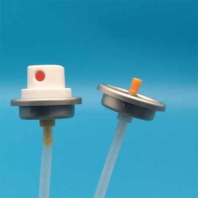 comprar One Inch Tinplate/Aluminum Aerosol Spray Valve For Professional Hair Sheen Spray Packaging Fabricación en línea