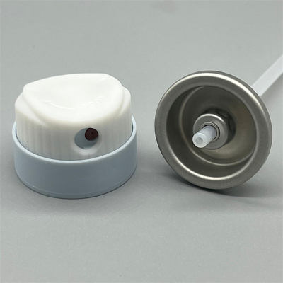 comprar Capuchón de pulverización de bloqueo giratorio y válvula de aerosoles para los aerosoles de protector solar Fabricación en línea