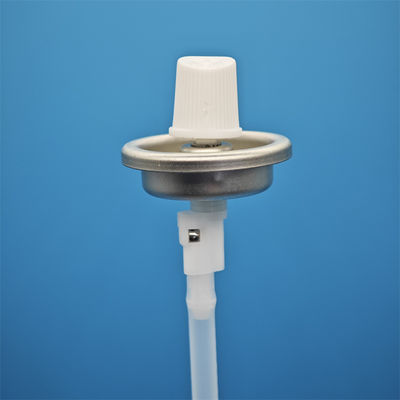 comprar Válvula de aerosol de 360 grados con actuador para limpiadores domésticos y pulverizadores industriales con dispensación a prueba de fugas y en todos los ángulos Fabricación en línea