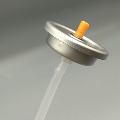 comprar Válvula de pulverización para limpiador de aerosoles de lata Válvula de limpieza industrial con compatibilidad con disolventes y diseño a prueba de fugas Fabricación en línea