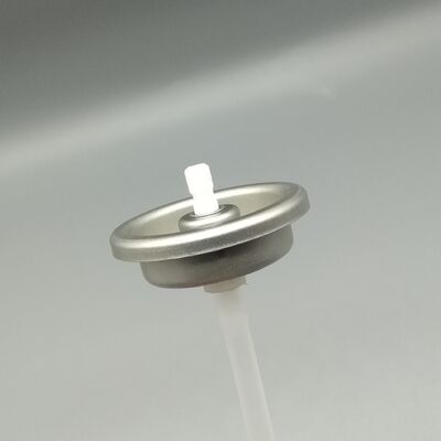 comprar Válvula de pulverización de aerosoles para aplicaciones de latas más limpias Válvula de distribución de precisión para uso de limpieza industrial Fabricación en línea