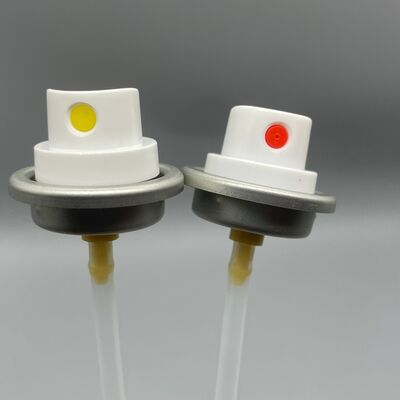 comprar 1 pulgadas de brillo del cabello válvula de aerosol para productos de cuidado del cabello brillante y brillante Fabricación en línea