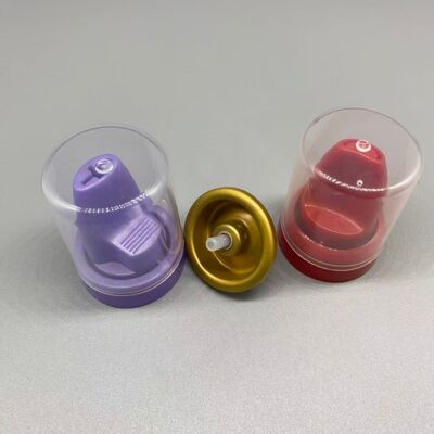 comprar Válvula de mousse de cabello de aluminio con distribución de 360 grados y compatibilidad de bolsas en válvula para estilo profesional Fabricación en línea