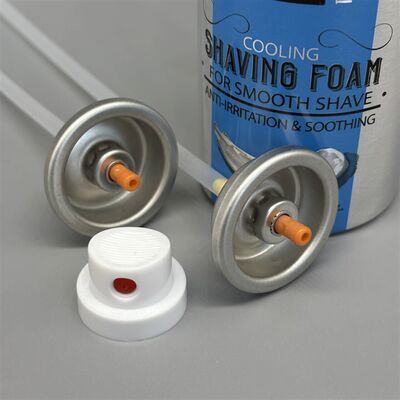 comprar Válvula de espuma de afeitado de aerosoles de alto rendimiento con sistema de aireación de cuero rico, sello a prueba de fugas y distribución de 360 ° Fabricación en línea