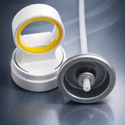 comprar Válvula de aerosol para protector solar de niebla ancha de precisión para aplicación multiángulo Fabricación en línea