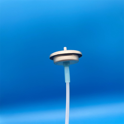 Una válvula de dosificación de frescador de aire de plástico de una pulgada. Dispensación confiable de olores para múltiples aplicaciones.