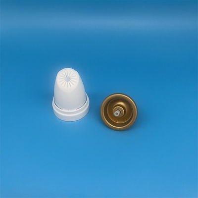 Válvula de aluminio invertida para espuma capilar en aerosol para productos de aseo personal