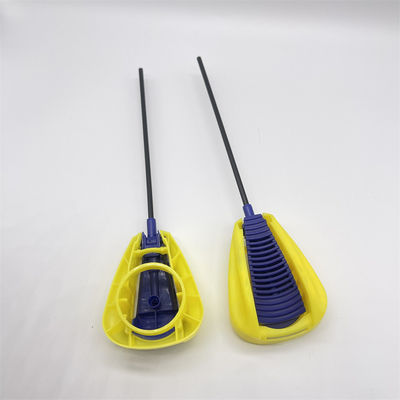 Capuchón de boquilla plegable sanitario de grado médico para dispositivos de diagnóstico y puertos de sensores con compatibilidad de bloqueo Luer