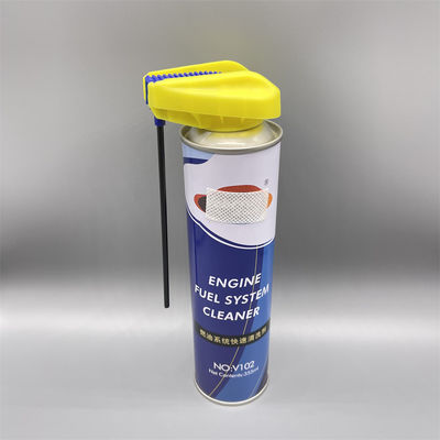 Trigger de aerosoles de pulverización continua de gran alcance para jardinería y cuidado del césped con boquilla de ventilador de área amplia