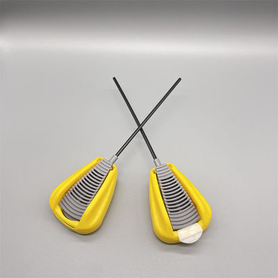 Diseño de actuador de gatillo de aerosol plegable que ahorra espacio y tiene agarre ergonómico