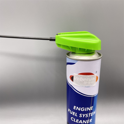 Capuchón de pulverización plegable elegante para mejorar el atractivo y la funcionalidad del producto de aerosoles