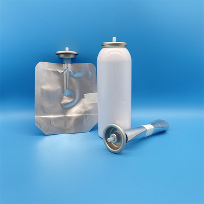 Alta durabilidad Bolsa Bov de 1 pulgada con válvula para latas de aerosoles de aluminio