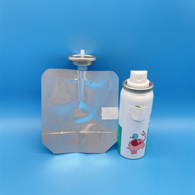 Bolsa en válvula de alto rendimiento con taza de montaje de placa de estaño Dispensación confiable para diversas aplicaciones