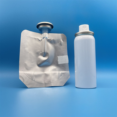Bolsa de aerosoles en válvula de tamaño personalizado Soluciones personalizadas para productos especiales, de 1 pulgada de diámetro