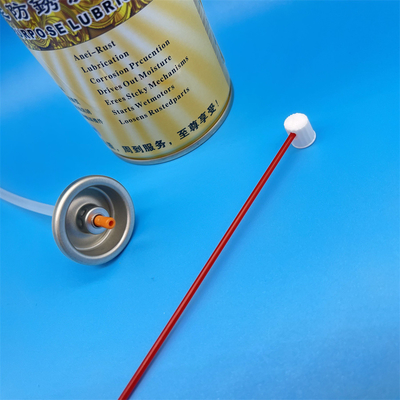 Válvula de lubricante WD-40 duradera para talleres de alto volumen y mantenimiento de flotas con diseño resistente a obstrucciones.
