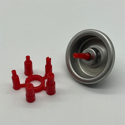 Válvula de aerosoles de 1 pulgada de precisión para latas ligeras - duradera y confiable para un rendimiento óptimo