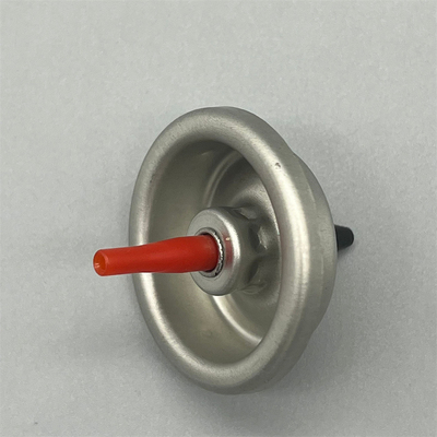 Válvula de aerosoles confiable de 1 pulgada para latas ligeras - versátil y duradera para una distribución eficaz