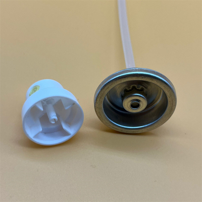Válvula de aerosol hembra de 1 pulgada con patrón de pulverización consistente para la industria de pintura en aerosol