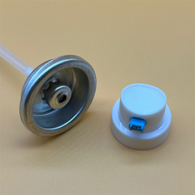 Adaptador de válvula de rociado de aerosoles femenino compacto para pintura portátil y artesanías de afición Diseño ligero