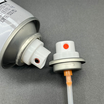 Válvula de aerosoles de pintura de pulverización de alta precisión con actuador para recubrimiento suave