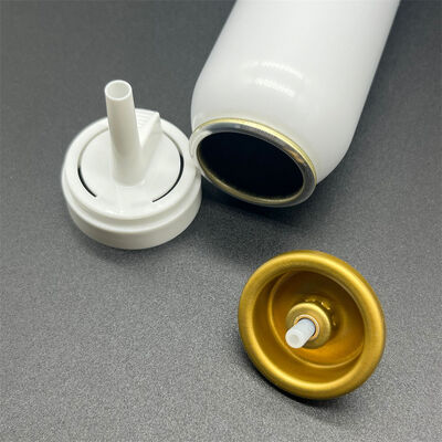 Accesorio de mousse de pelo de aerosoles universal para marca OEM con tapa y actuador personalizables