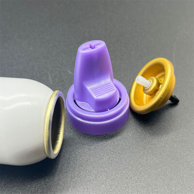 Boquilla dispensadora de mousse capilar de aplicación controlada para el arreglo masculino y estilos texturizados con chorro de espuma directo y ayuda al acabado mate