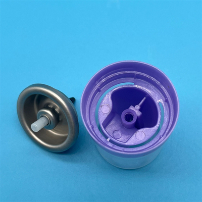 Valva de productos de peinado de alto rendimiento para geles y aerosoles.