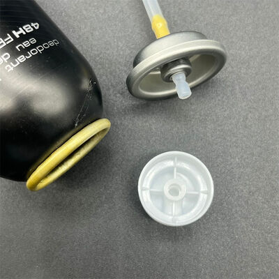 Válvula de aerosol para pulverización corporal, válvula dispensadora de niebla fina para aerosoles de cuidado personal