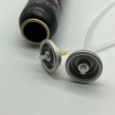 Válvula de aerosol para pulverización corporal Construcción duradera con componentes de sellado a prueba de fugas