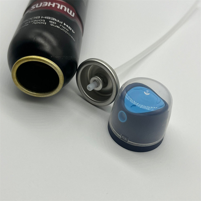 Precisión deodorante de spray para el cuerpo válvula de aerosoles ideal para productos de higiene personal