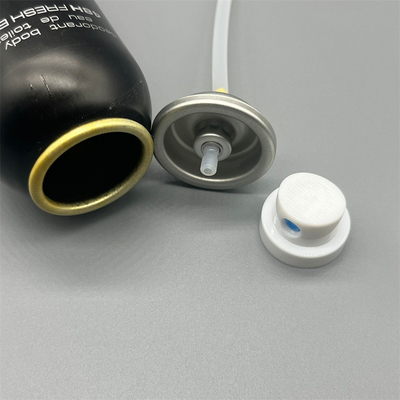 Válvula de niebla corporal de precisión para aplicaciones cosméticas - Niebla fina, cobertura constante
