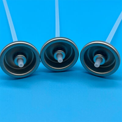 Válvula de champú seco en aerosol con diseño de válvula antiobstrucción y antifugas