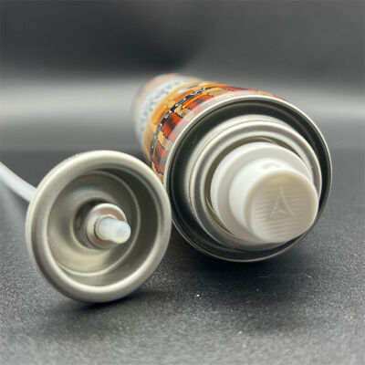 Válvula de aerosoles de champú seco de ingeniería de precisión con salida de aerosol estable, fina y superior