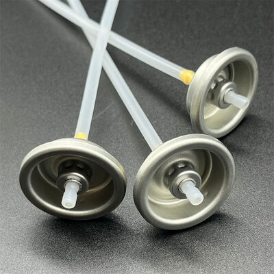 Válvula de spray de champú seco con boquilla de niebla ultrafina para un rendimiento sin residuos y un sellado compacto a prueba de fugas