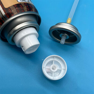 Válvula de aerosoles de precisión para champú seco con control avanzado de la fumigación