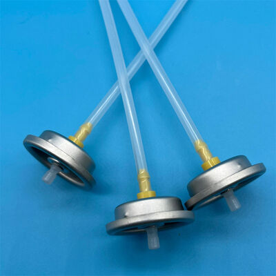 Shampoo seco aerosoles de aerosol 1 pulgada válvula para la distribución uniforme